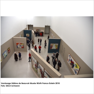 Vernissage Hélène de Beauvoir Museum Würth France Erstein 2018